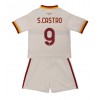 AS Roma Santiago Castro #9 Bortedraktsett Barn 2026-27 Kortermet (+ korte bukser)
